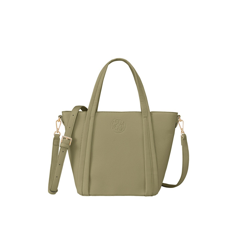 Medium Divine Circular Embossed Crossbody Bag