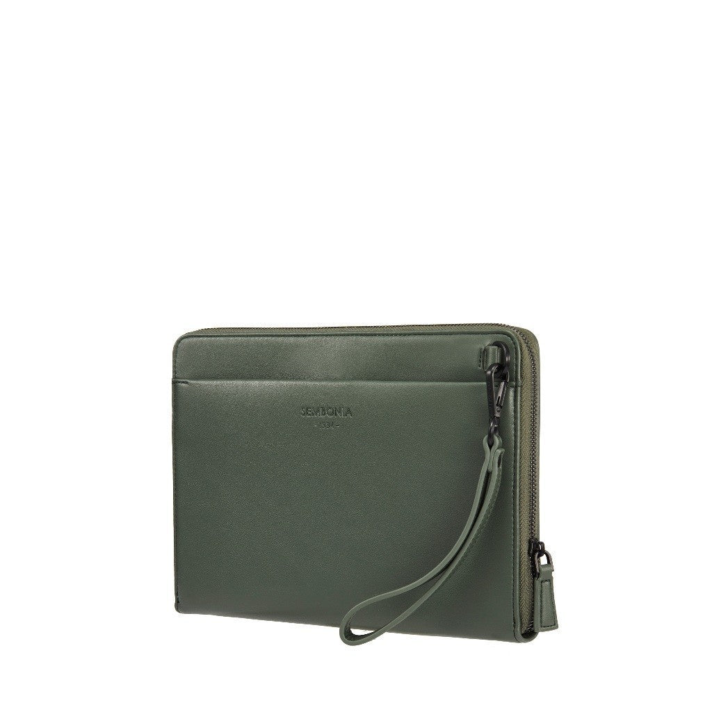 I Am Made With Recycled Materials Wristlet Pouch
