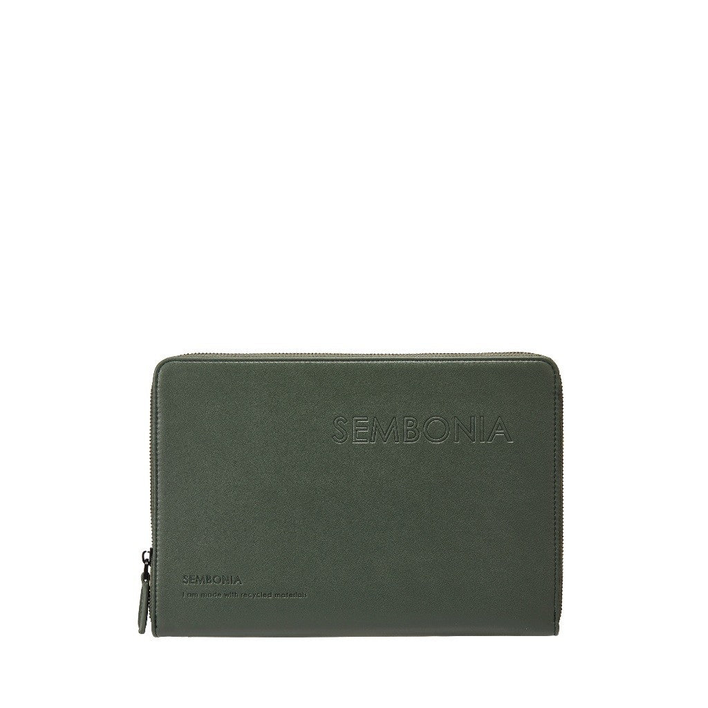 I Am Made With Recycled Materials Wristlet Pouch