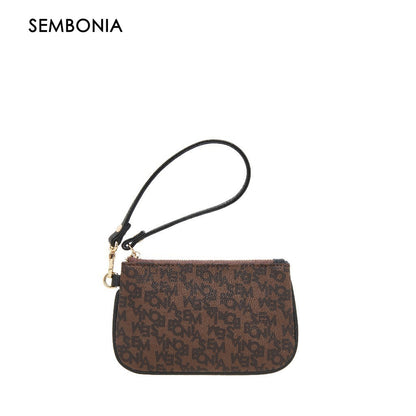 Monogram Small Wristlet