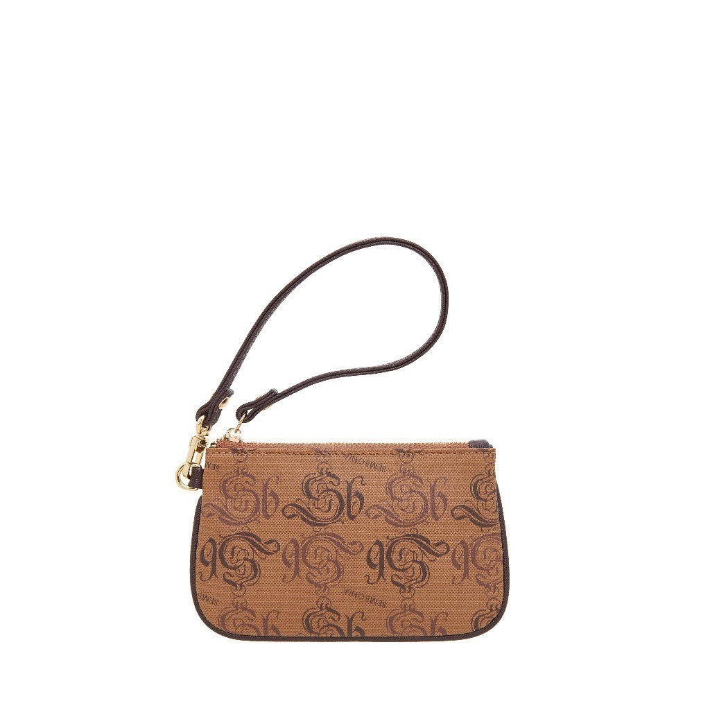 Monogram Small Wristlet