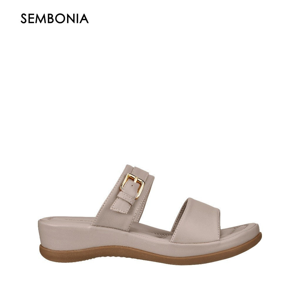 Women Recycled Materials of Synthetic Leather Wedges