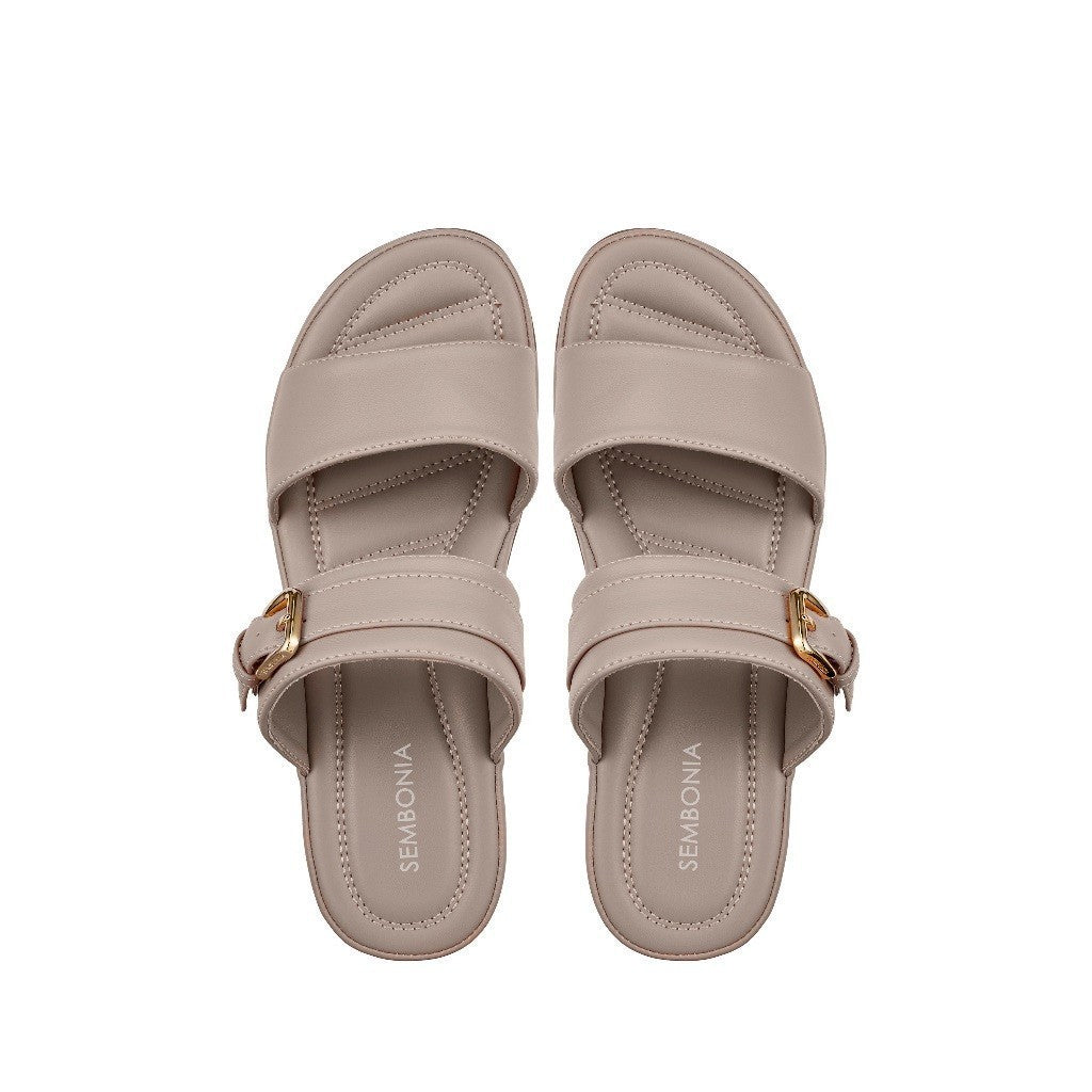 Women Recycled Materials of Synthetic Leather Wedges