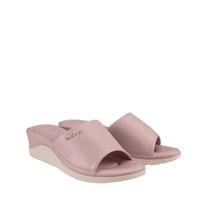 Women Recycled Materials of Synthetic Leather Wedges