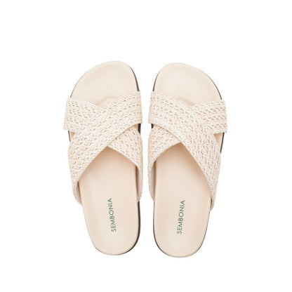 Women Recycled Materials of Synthetic Leather Flats