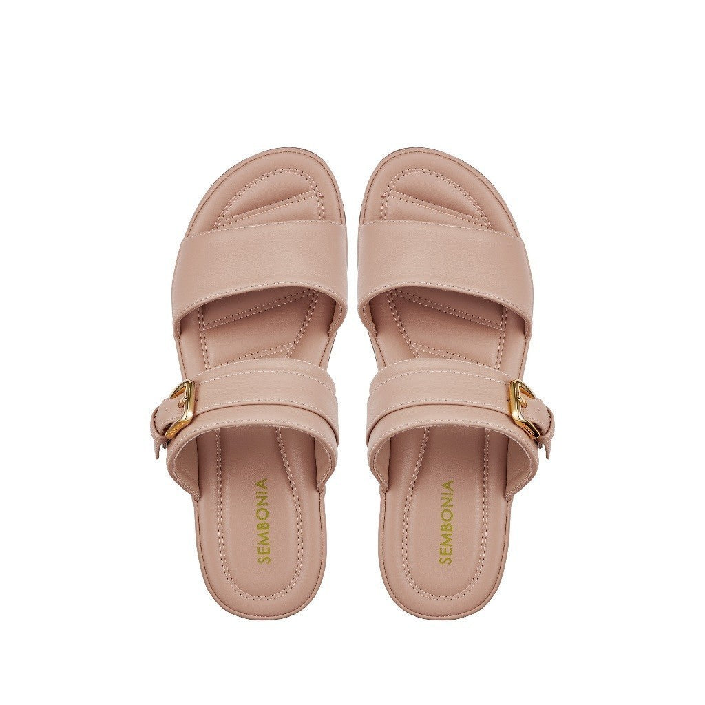 Women Recycled Materials of Synthetic Leather Wedges