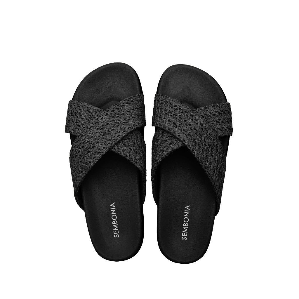 Women Recycled Materials of Synthetic Leather Flats