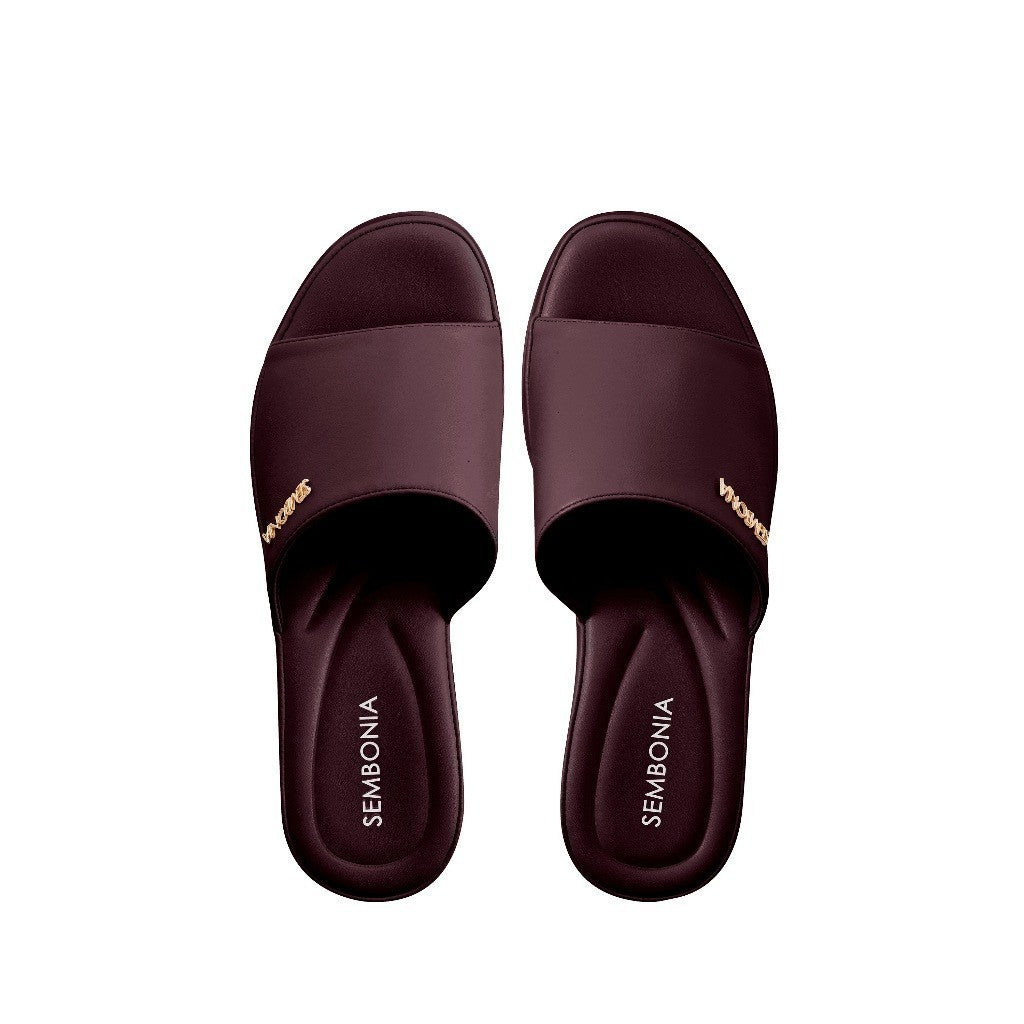 Women Recycled Materials of Synthetic Leather Wedges
