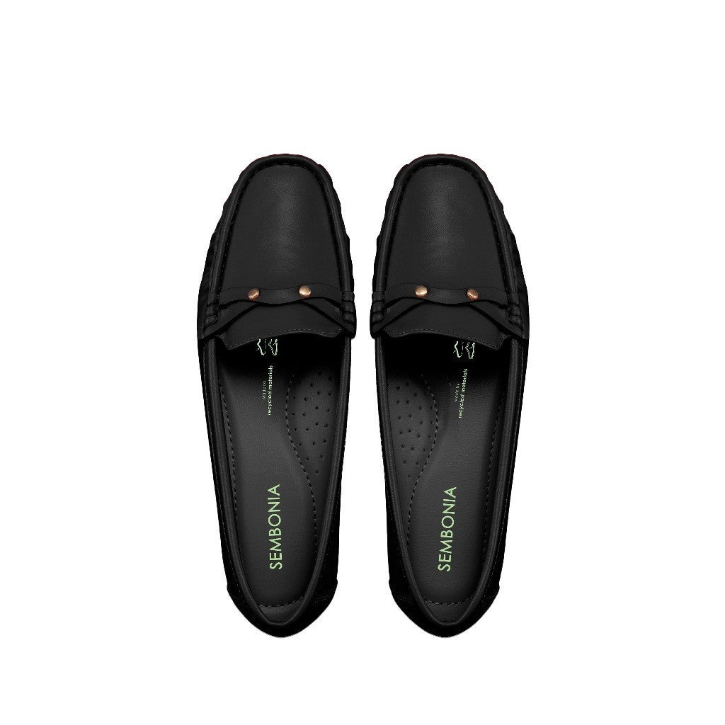 Women Recycled Materials of Synthetic Leather Loafer