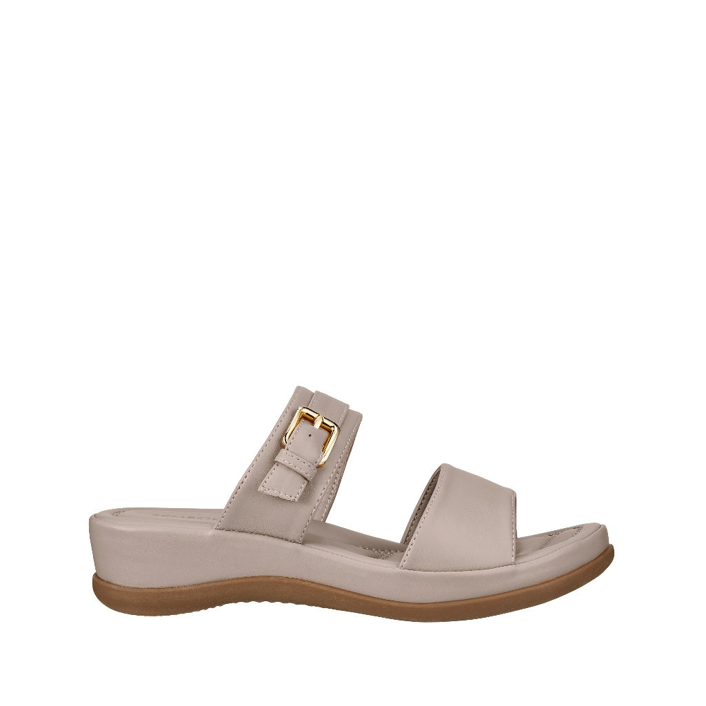 Women Recycled Materials of Synthetic Leather Wedges