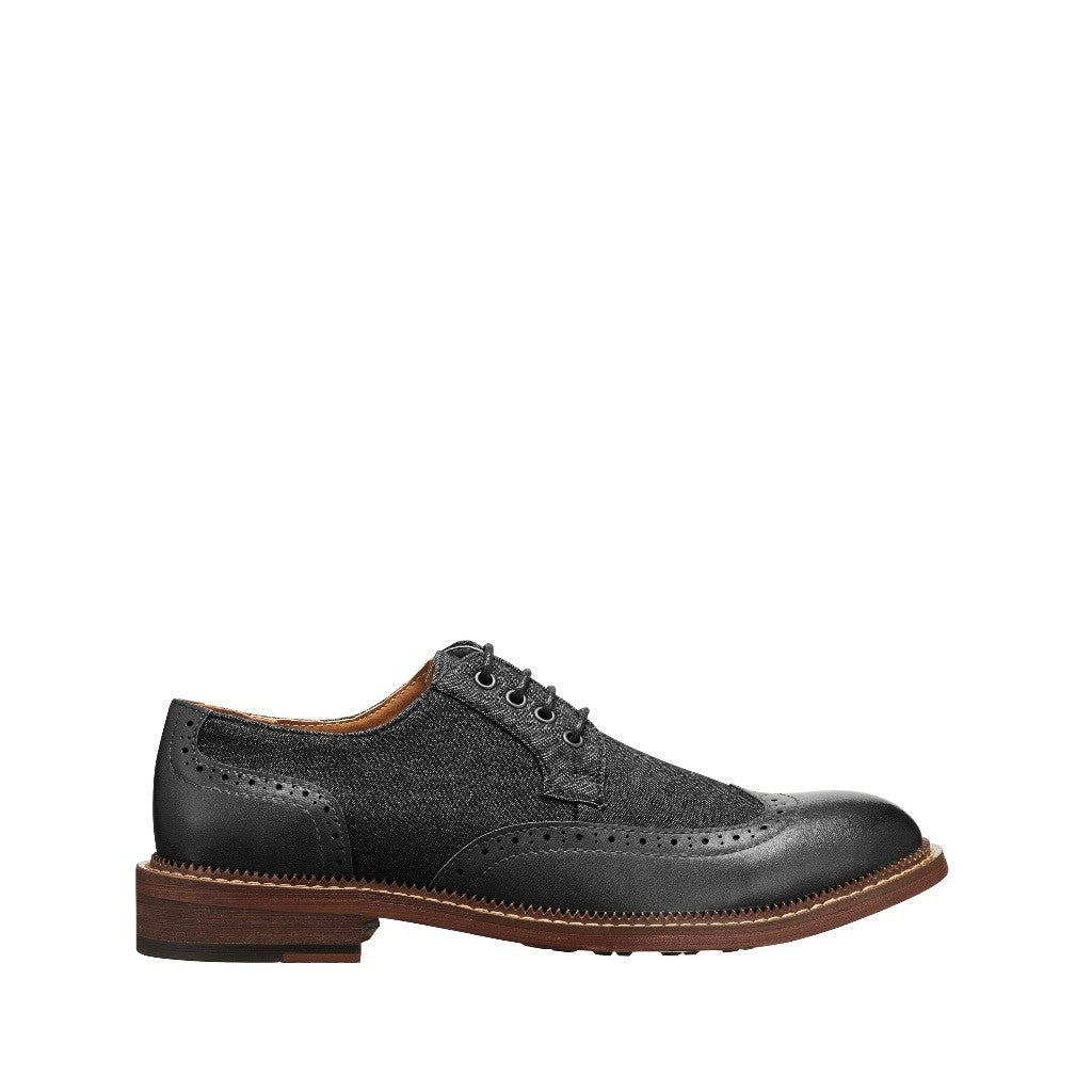 Men Recycled Materials of Synthetic Leather Broque