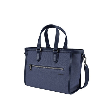 Ecoluxe Front-Pocket Satchel Bag