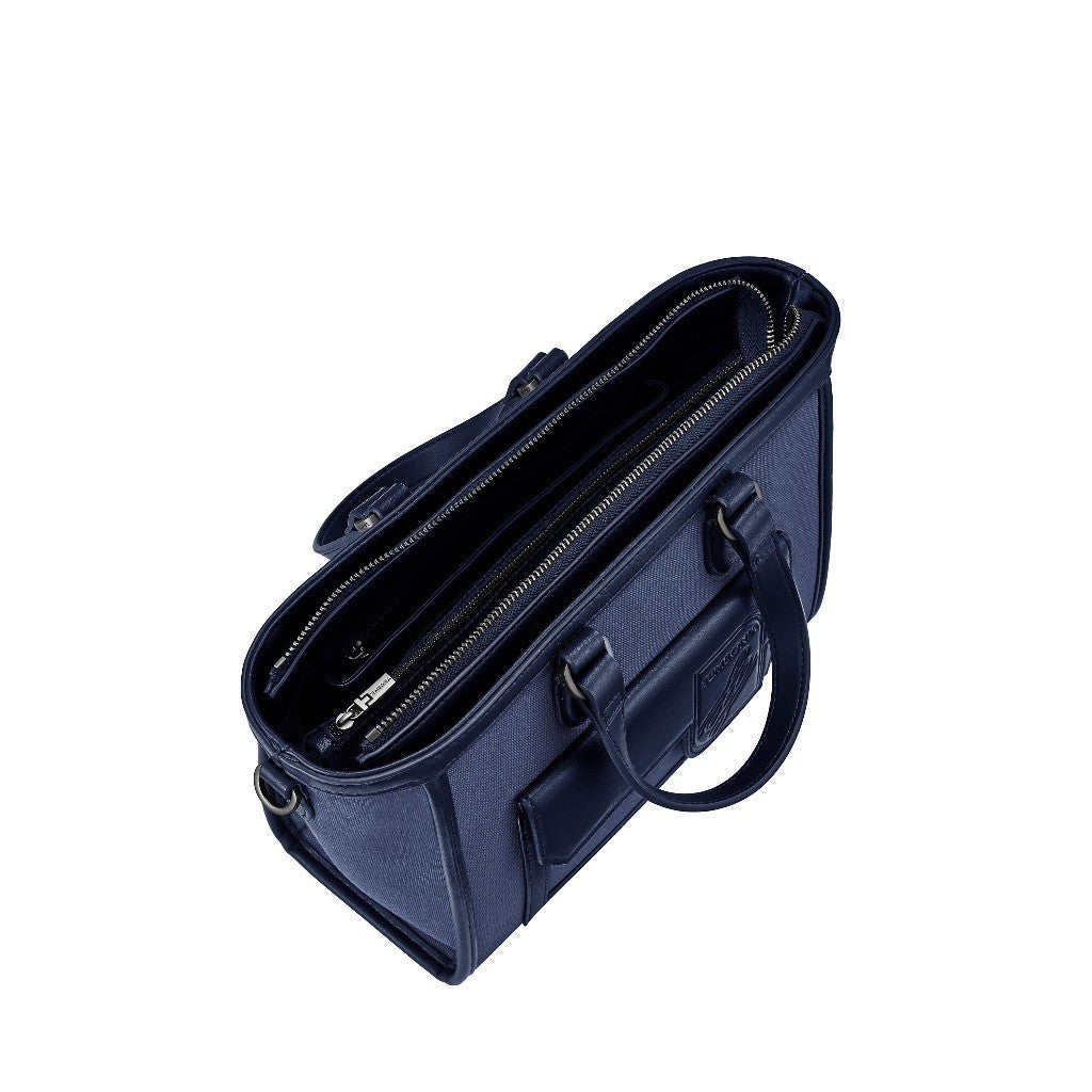 Ecoluxe Front-Pocket Satchel Bag