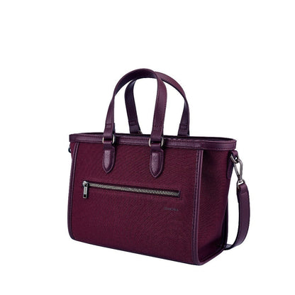 Ecoluxe Front-Pocket Satchel Bag