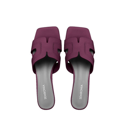 Women Recycled Materials of Synthetic Leather Sandal