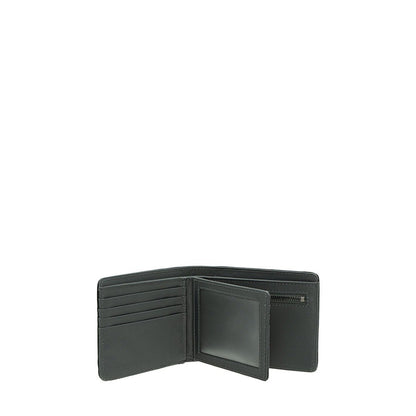 Nylon Centre Flap Card Bi-Fold Wallet