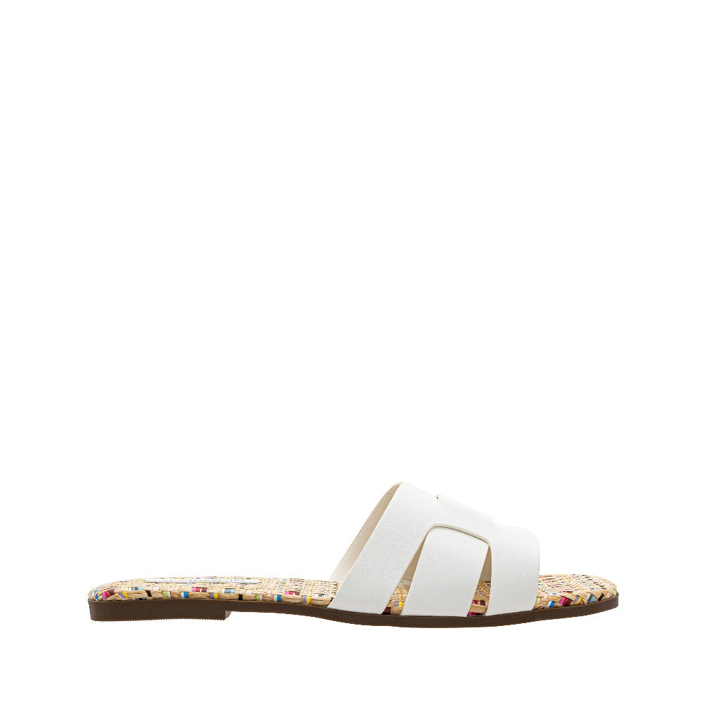 Women Recycled Materials of Synthetic Leather Flats