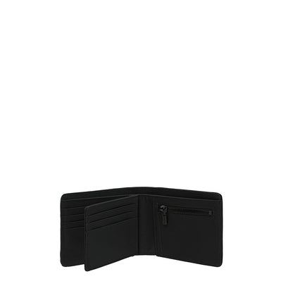 Nylon Centre Flap Card Bi-Fold Wallet