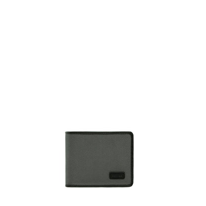 Nylon Centre Flap Card Bi-Fold Wallet