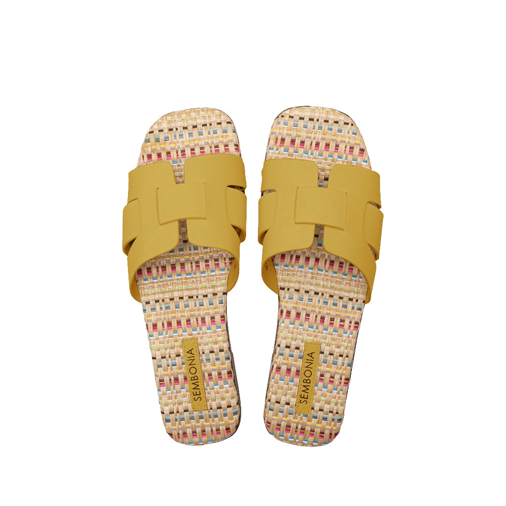 Women Recycled Materials of Synthetic Leather Flats