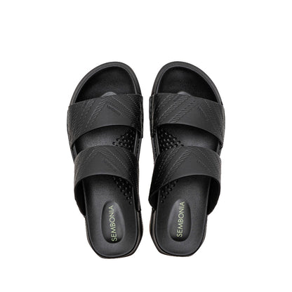 Men Recycled Materials of Synthetic Leather Slipper