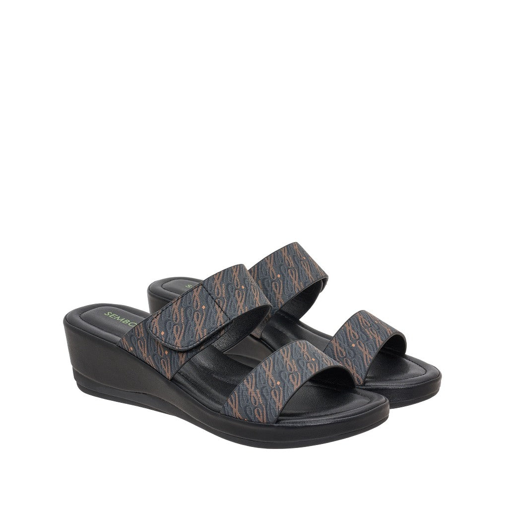 Women Monogram Wedges