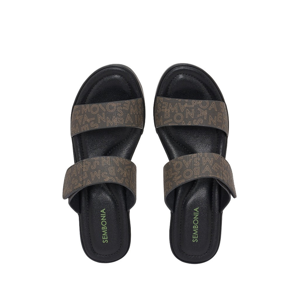 Women Monogram Wedges
