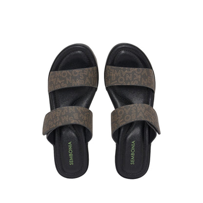 Women Monogram Wedges