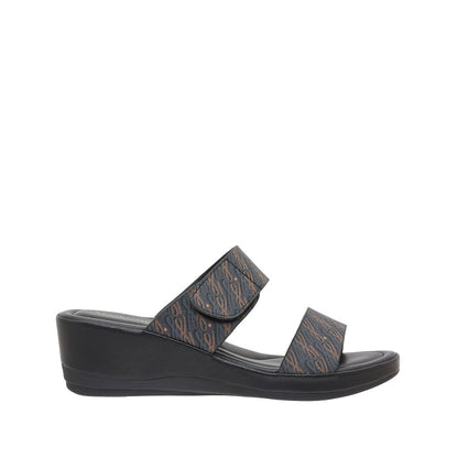 Women Monogram Wedges