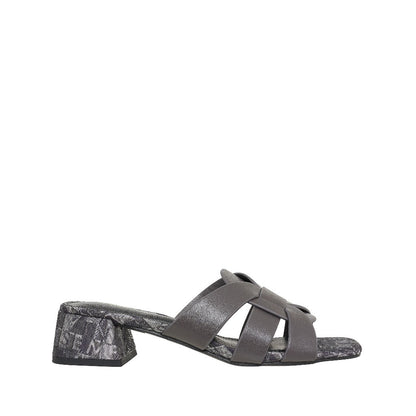 SEMBONIA Women Synthetic Leather + Monogram Sandal -06348W-20063