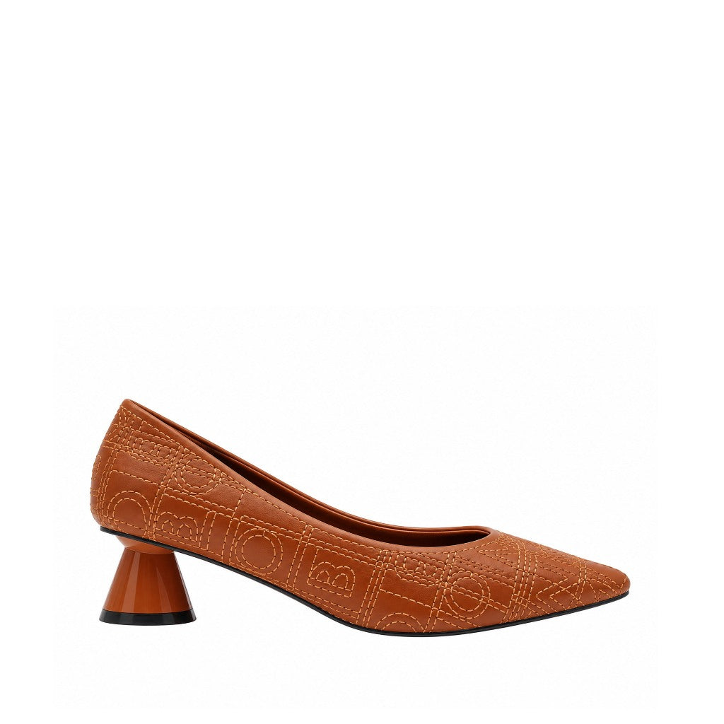 Women Synthetic Leather Court