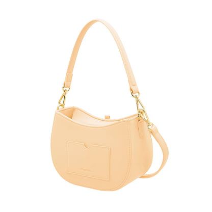 S-Pendant Crescent Crossbody Bag