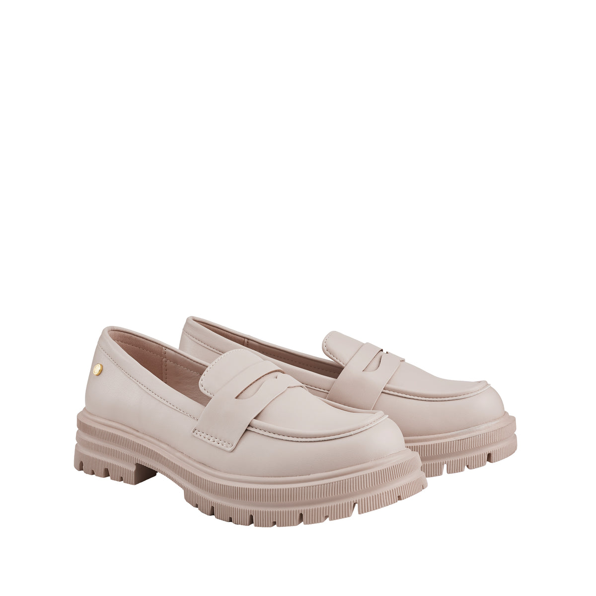 Women Recycled Materials of Synthetic Leather Loafer