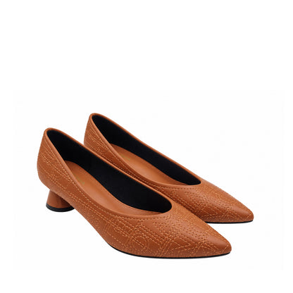 Women Synthetic Leather Court