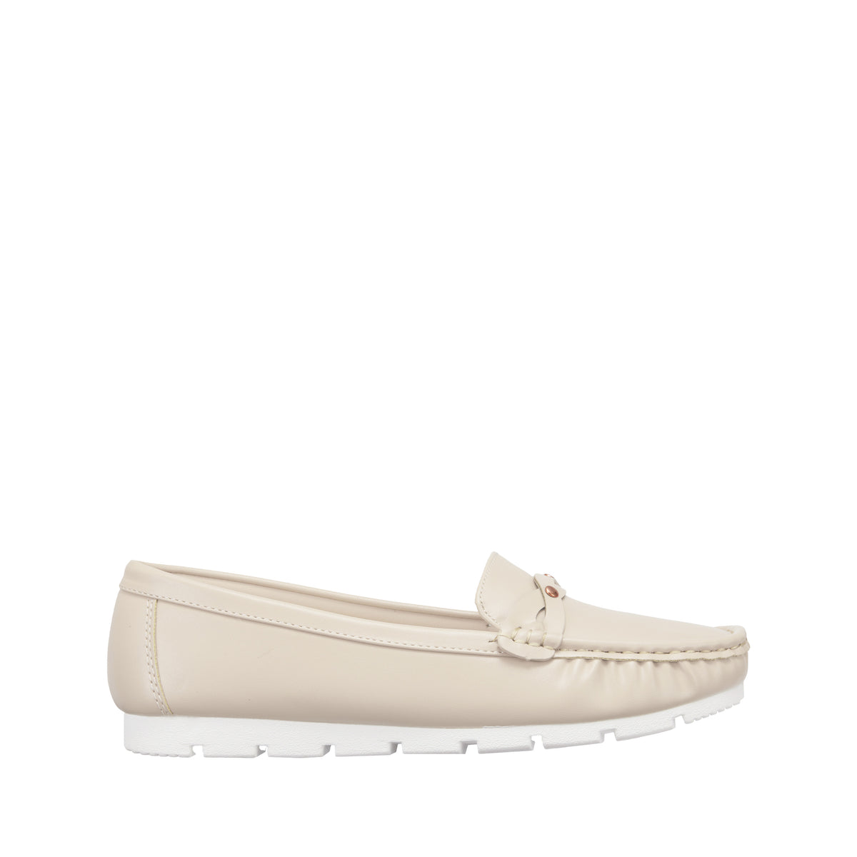 Women Recycled Materials of Synthetic Leather Loafer