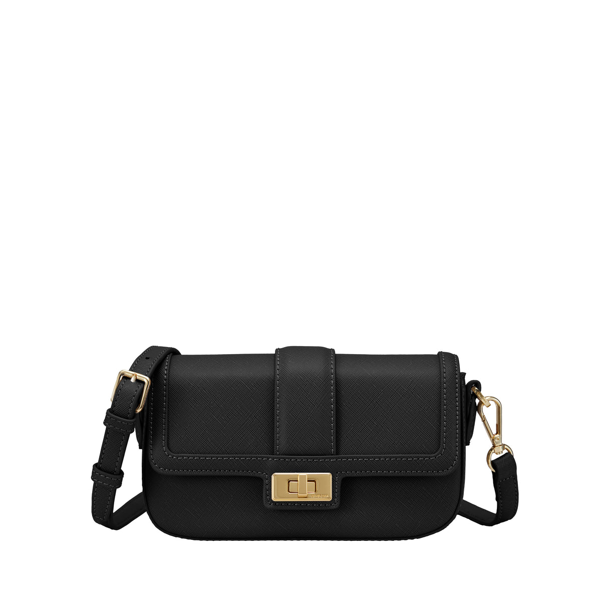 Dorothy Classic White Stitch Crossbody Bag