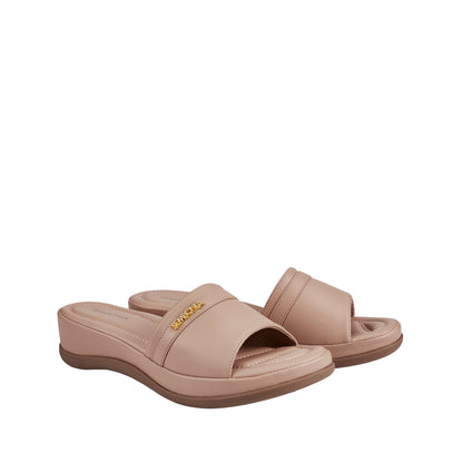 Women Recycled Materials of Synthetic Leather Wedges