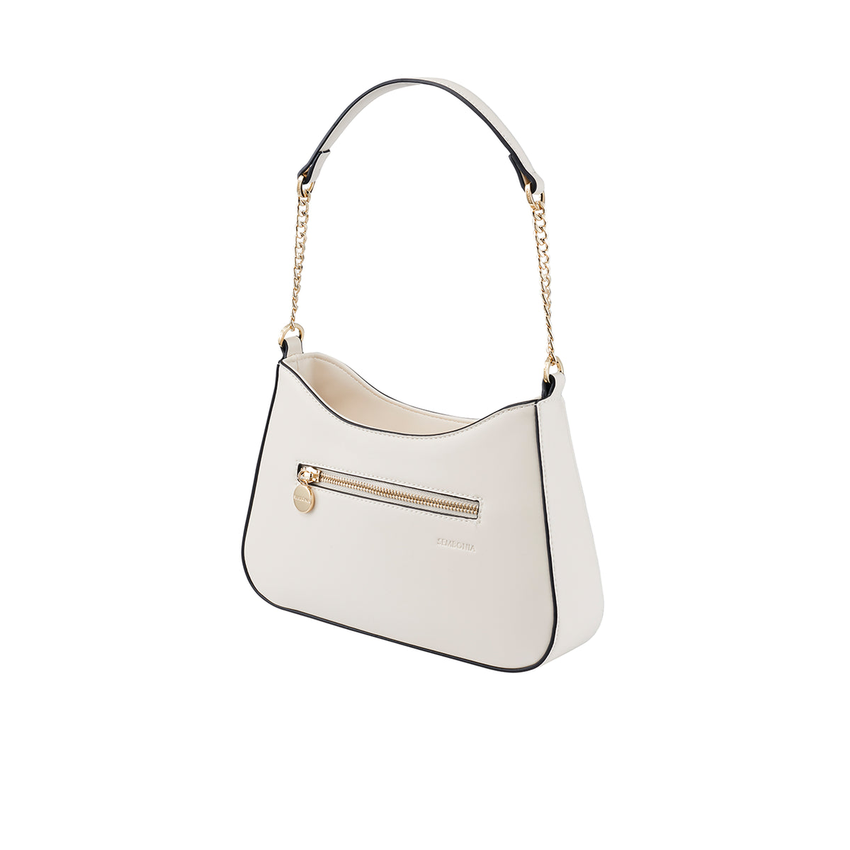 Debossed Trapeze Crossbody Bag (Medium)