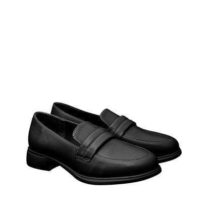 Women Recycled Materials of Synthetic Leather Loafer
