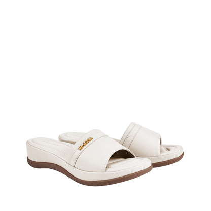 Women Recycled Materials of Synthetic Leather Wedges