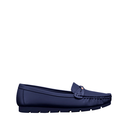 Women Recycled Materials of Synthetic Leather Loafer