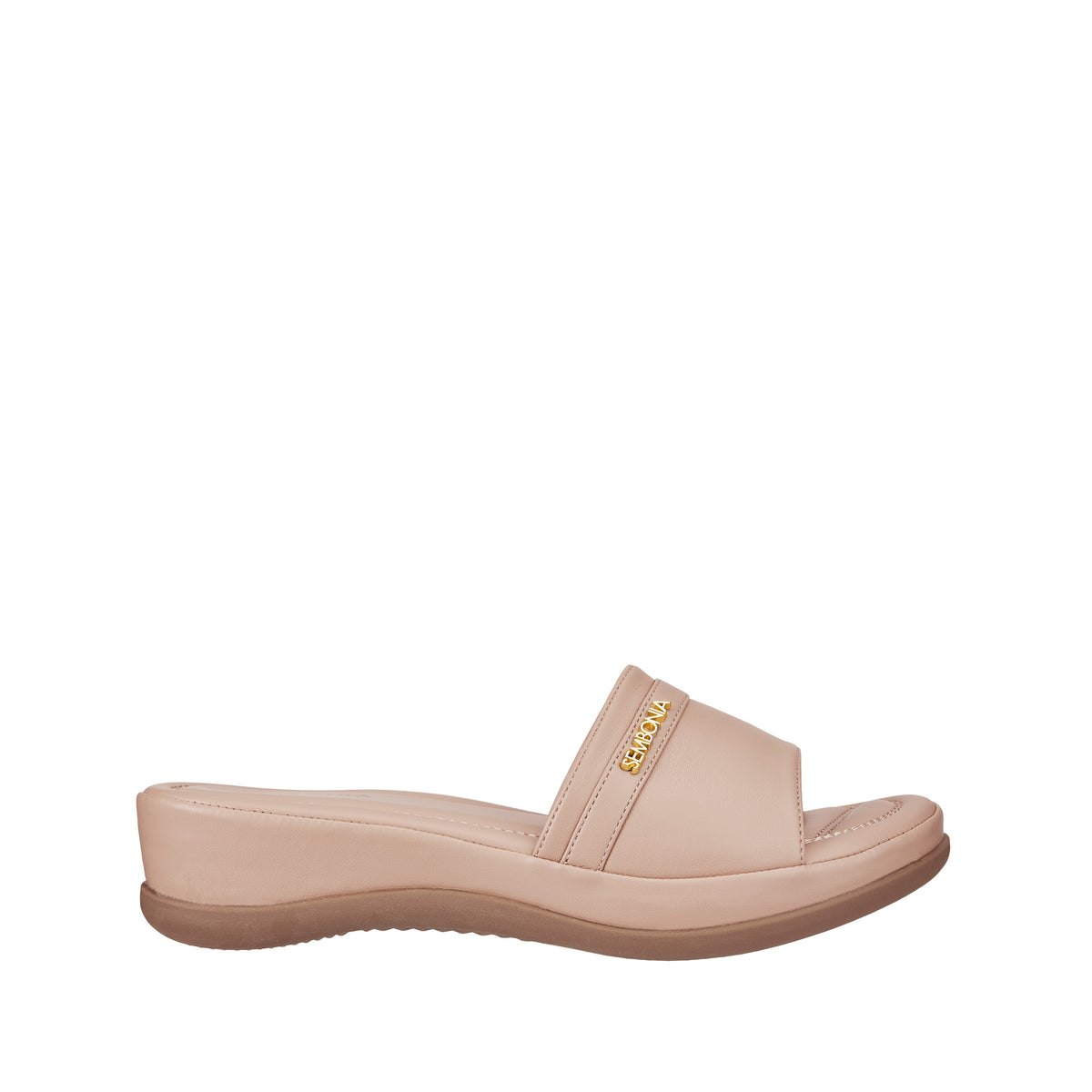 Women Recycled Materials of Synthetic Leather Wedges