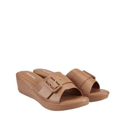 Women Materials of Synthetic Leather Wedges