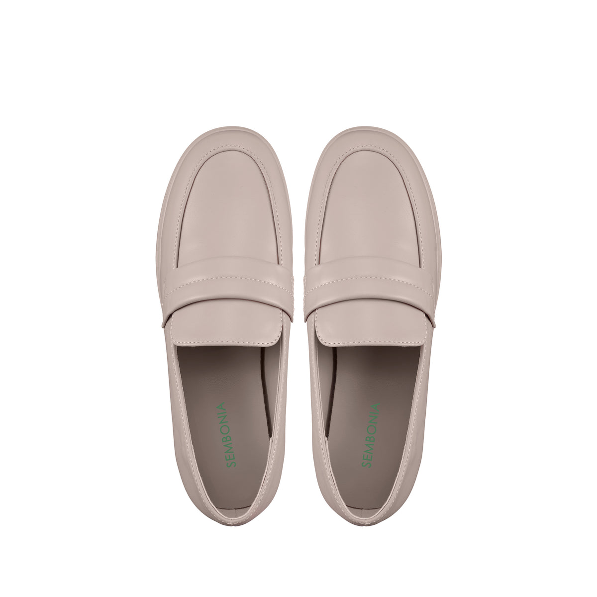 Women Recycled Materials of Synthetic Leather Loafer