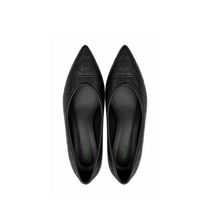 Women Synthetic Leather Court