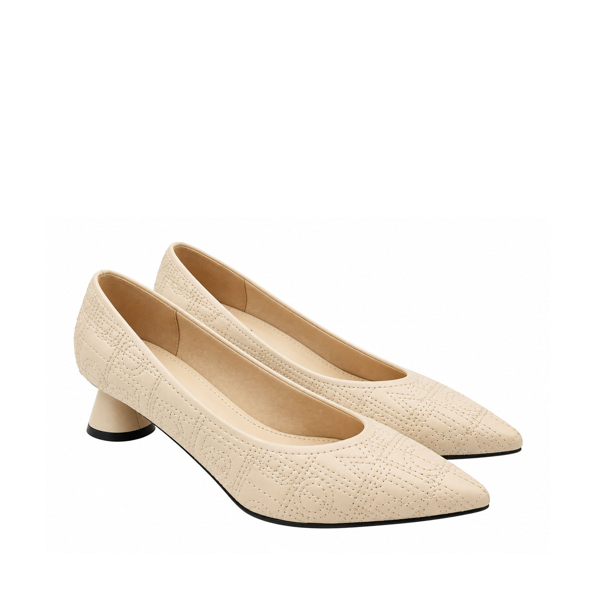 Women Synthetic Leather Court