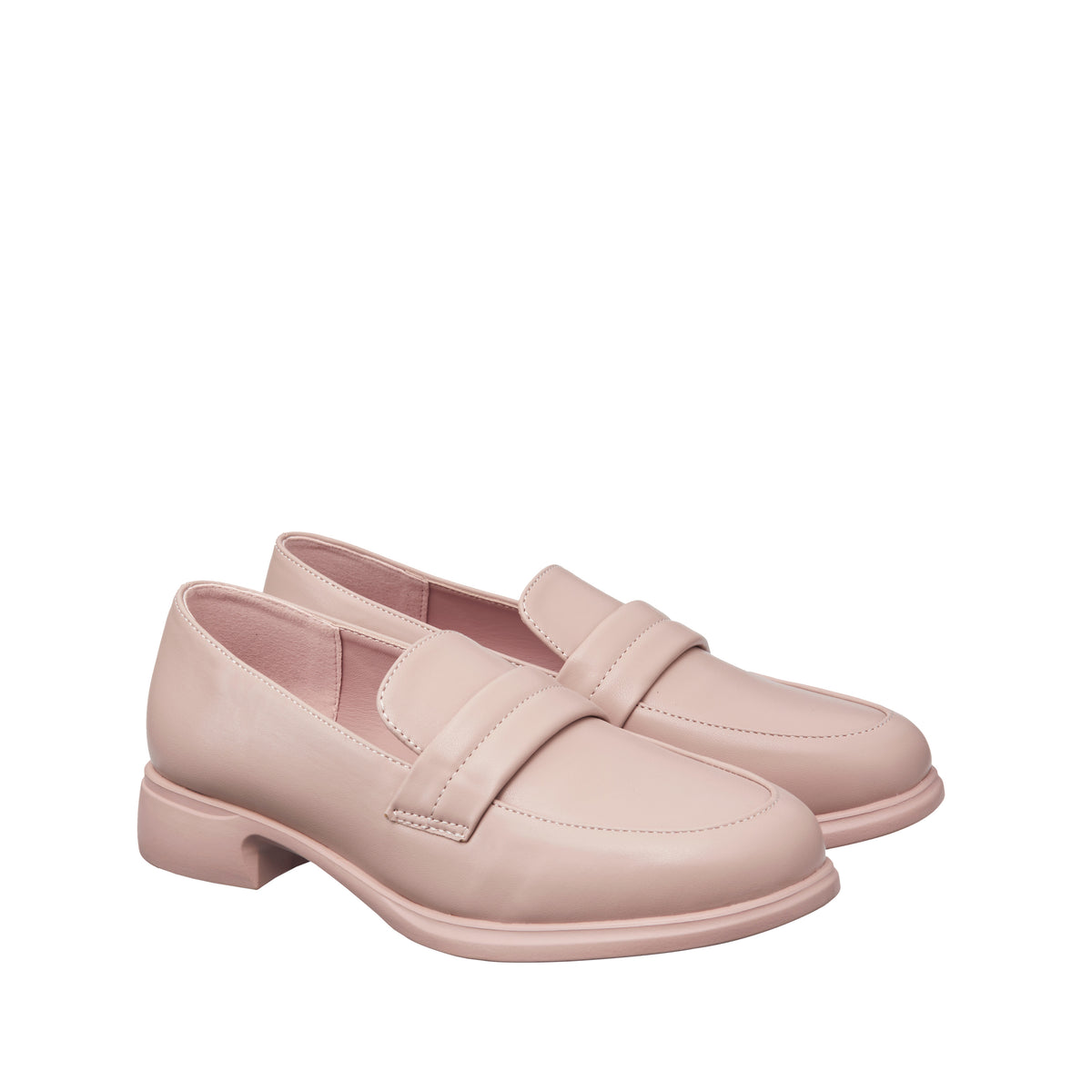 Women Recycled Materials of Synthetic Leather Loafer